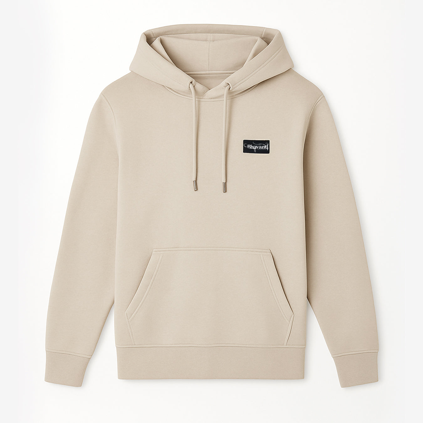 Bhavanti Patch Hoodie – Sandstone