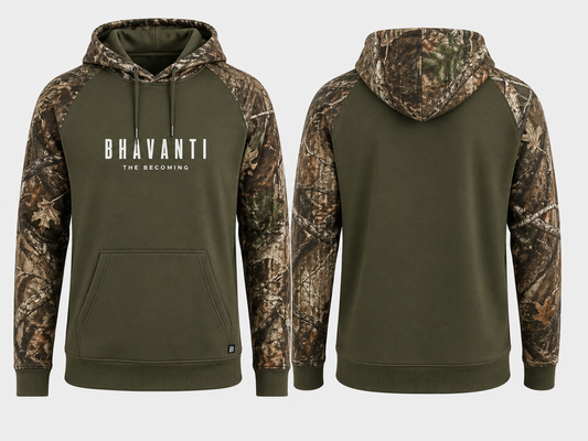 BHAVANTI Camo Performance Pullover Hoodie